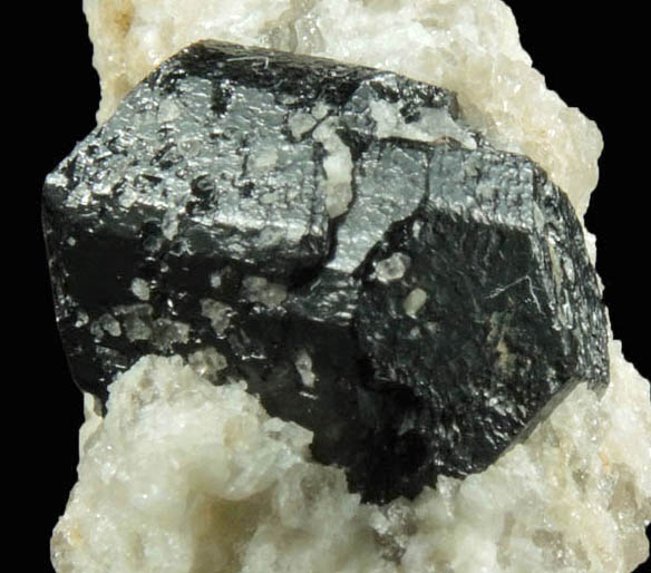 Schorl Tourmaline from Timm's Hill, Haddam, Middlesex County, Connecticut