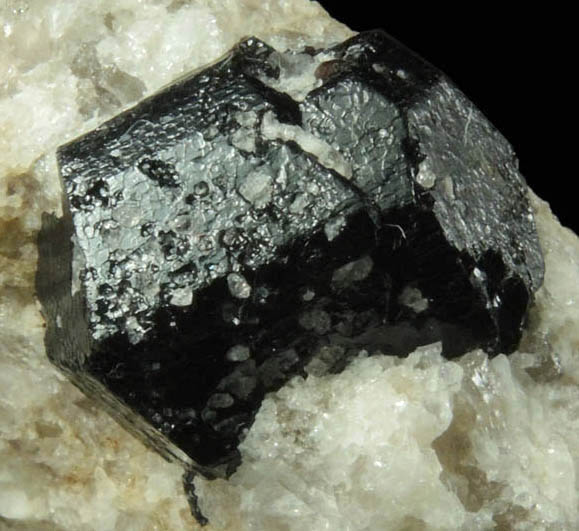 Schorl Tourmaline from Timm's Hill, Haddam, Middlesex County, Connecticut