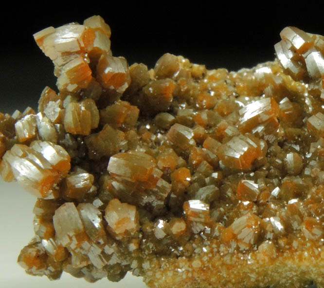 Vanadinite from Puzzler Mine, Castle Dome District, 58 km northeast of Yuma, Yuma County, Arizona