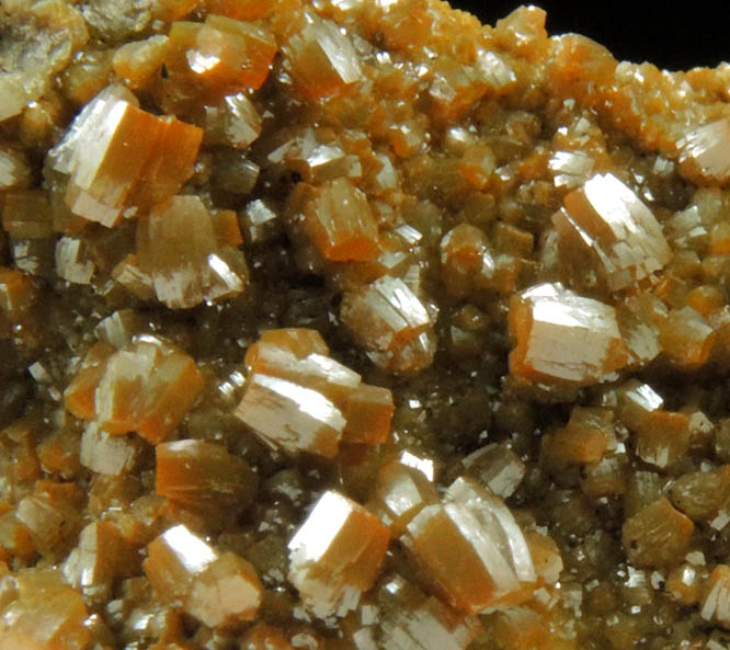 Vanadinite from Puzzler Mine, Castle Dome District, 58 km northeast of Yuma, Yuma County, Arizona