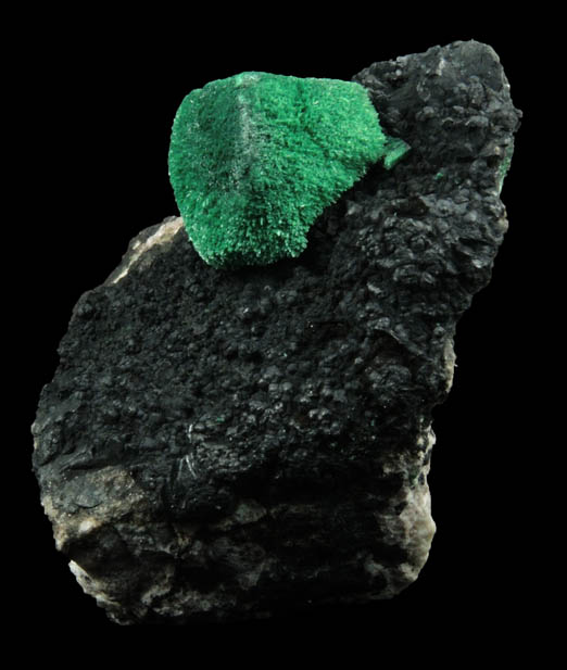 Malachite pseudomorph after Azurite from New Cornelia Mine, Ajo, Pima County, Arizona