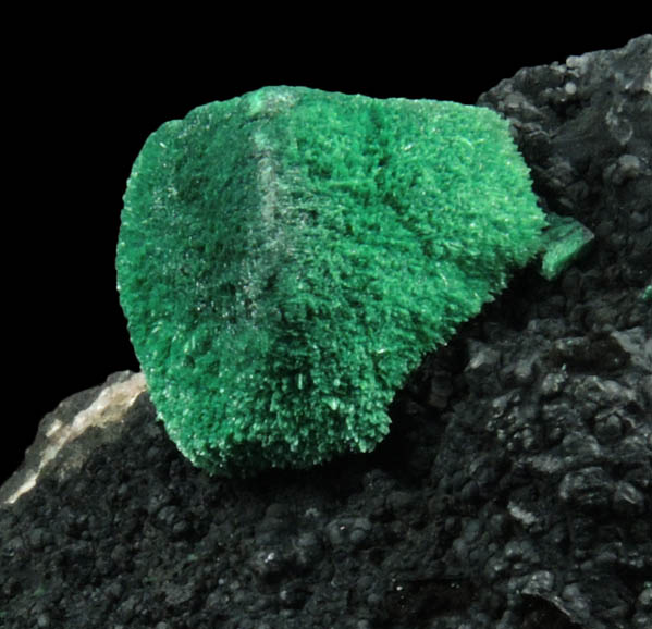 Malachite pseudomorph after Azurite from New Cornelia Mine, Ajo, Pima County, Arizona