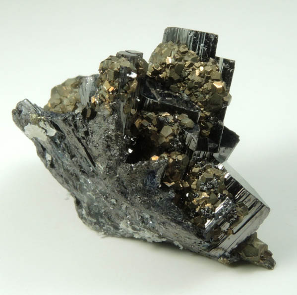 Enargite with Pyrite from Quiruvilca District, Santiago de Chuco Province, La Libertad Department, Peru