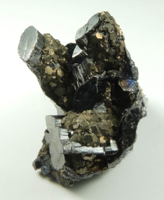 Enargite with Pyrite from Quiruvilca District, Santiago de Chuco Province, La Libertad Department, Peru