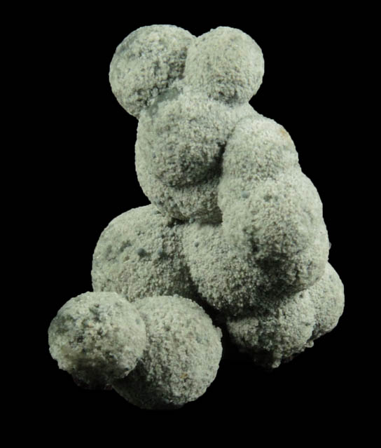 Opal-CT and Quartz var. Chalcedony pseudomorphs after Wavellite from Mauldin Mountain Quarry, Montgomery County, Arkansas