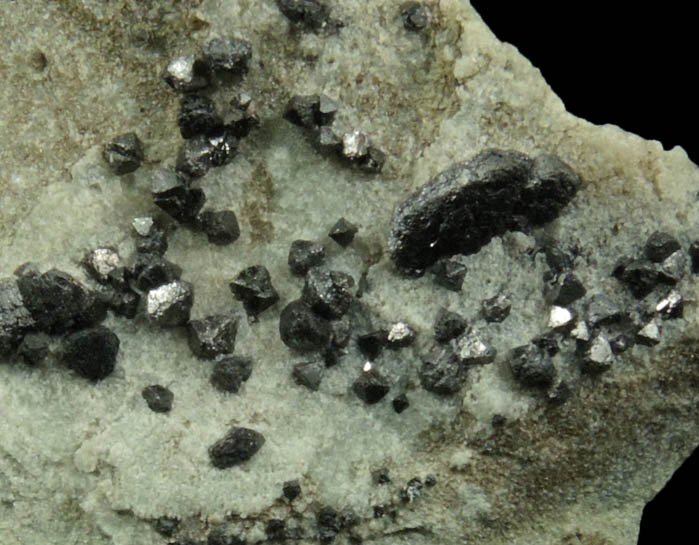 Magnetite from Cornwall Iron Mines, Cornwall, Lebanon County, Pennsylvania