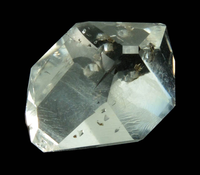 Quartz var. Herkimer Diamond from Hickory Hill Diamond Diggings, Fonda, Montgomery County, New York
