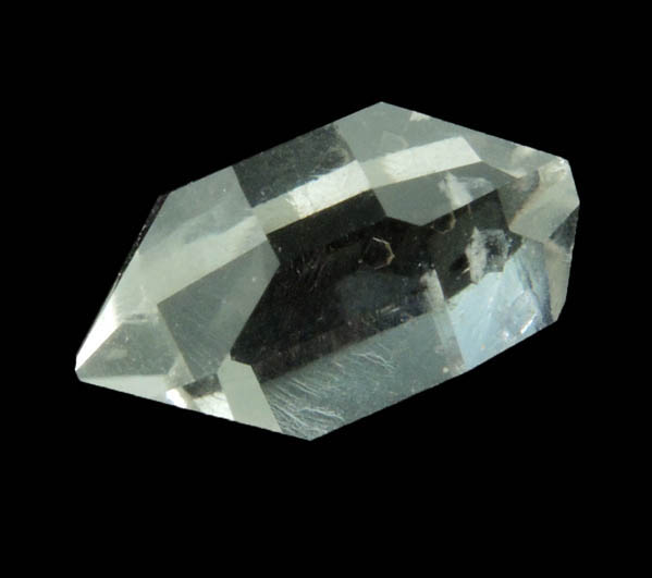 Quartz var. Herkimer Diamond with Dolomite inclusions from Hickory Hill Diamond Diggings, Fonda, Montgomery County, New York