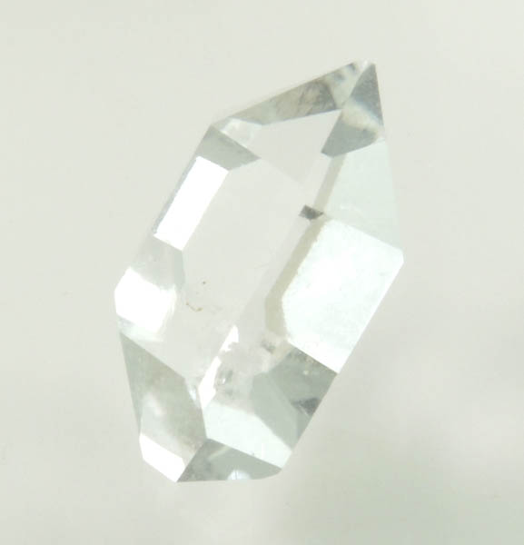 Quartz var. Herkimer Diamond with Dolomite inclusions from Hickory Hill Diamond Diggings, Fonda, Montgomery County, New York