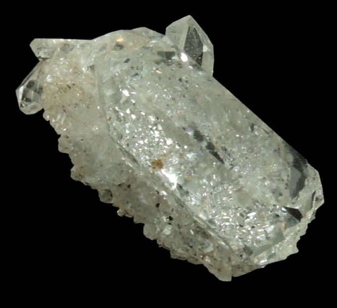 Quartz var. Herkimer Diamond from Hickory Hill Diamond Diggings, Fonda, Montgomery County, New York