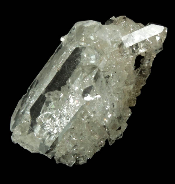 Quartz var. Herkimer Diamond from Hickory Hill Diamond Diggings, Fonda, Montgomery County, New York