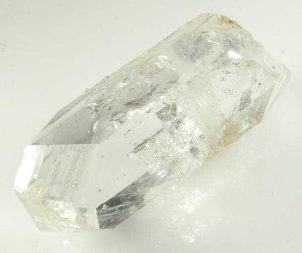 Quartz var. Herkimer Diamond (distorted crystal) from Diamond Acres (Hastings Farm), Fonda, Montgomery County, New York