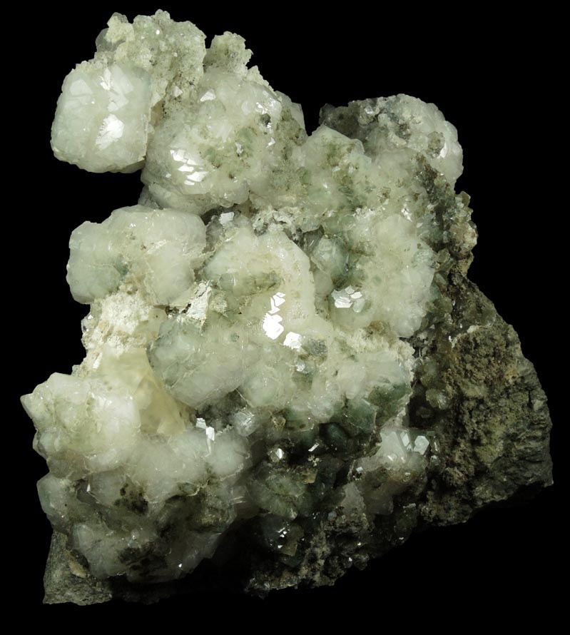 Apophyllite with Chlorite inclusions from Millington Quarry, Bernards Township, Somerset County, New Jersey