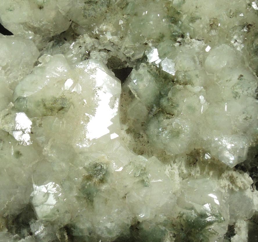 Apophyllite with Chlorite inclusions from Millington Quarry, Bernards Township, Somerset County, New Jersey