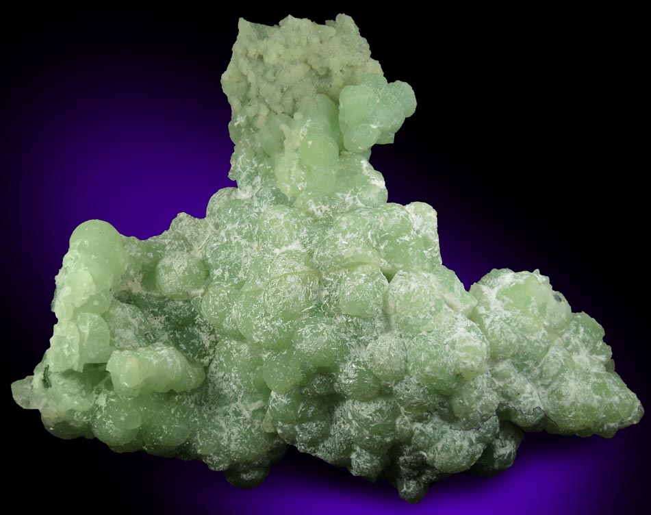 Prehnite with minor Thaumasite from Upper New Street Quarry, Paterson, Passaic County, New Jersey