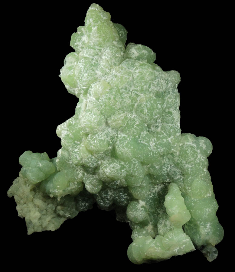 Prehnite with minor Thaumasite from Upper New Street Quarry, Paterson, Passaic County, New Jersey