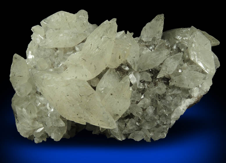 Calcite with Pyrite and Marcasite inclusions from Pint's Quarry, Raymond, Black Hawk County, Iowa