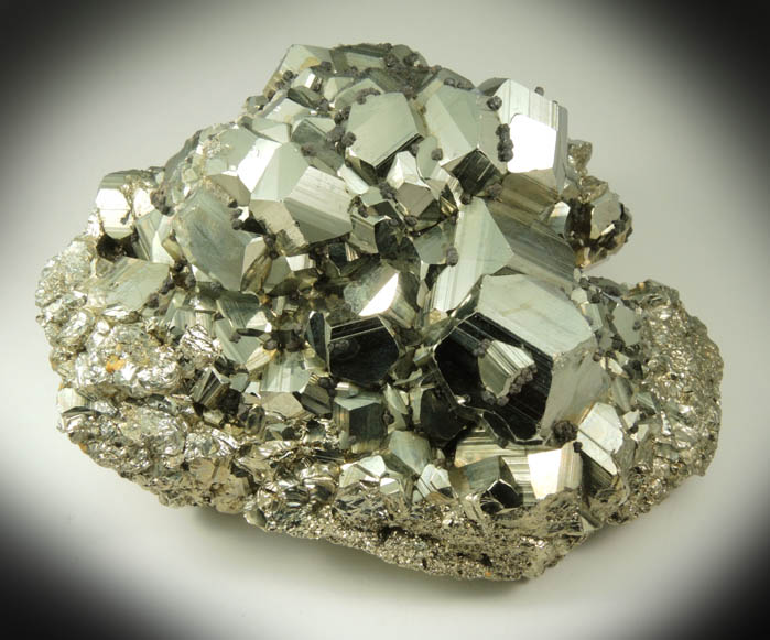 Pyrite with Sphalerite from Huanzala Mine, Huallanca District, Huanuco Department, Peru