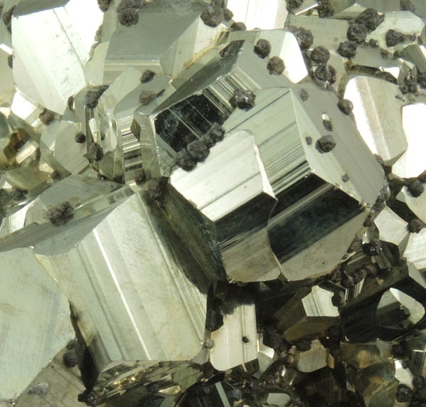 Pyrite with Sphalerite from Huanzala Mine, Huallanca District, Huanuco Department, Peru