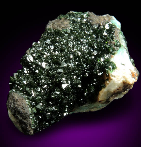 Libethenite from Estremoz, vora District, Portugal