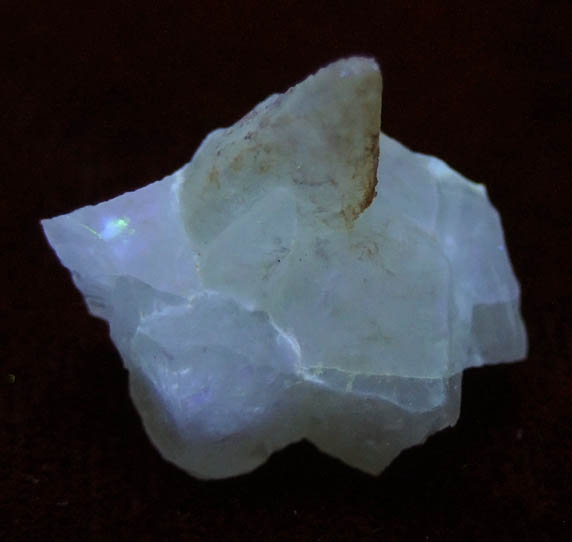 Calcite from road construction, Route 360 at Bee Cave Road, Austin, Travis County, Texas