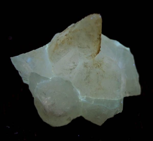 Calcite from road construction, Route 360 at Bee Cave Road, Austin, Travis County, Texas