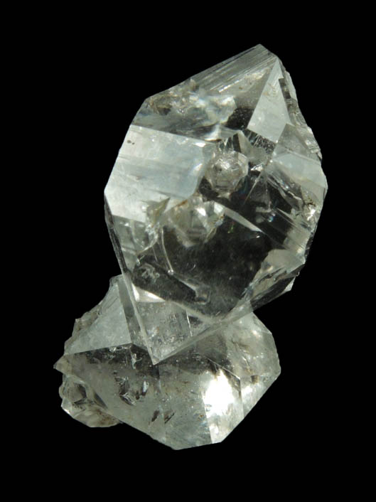 Quartz var. Herkimer Diamonds from Diamond Acres (Hastings Farm), Fonda, Montgomery County, New York