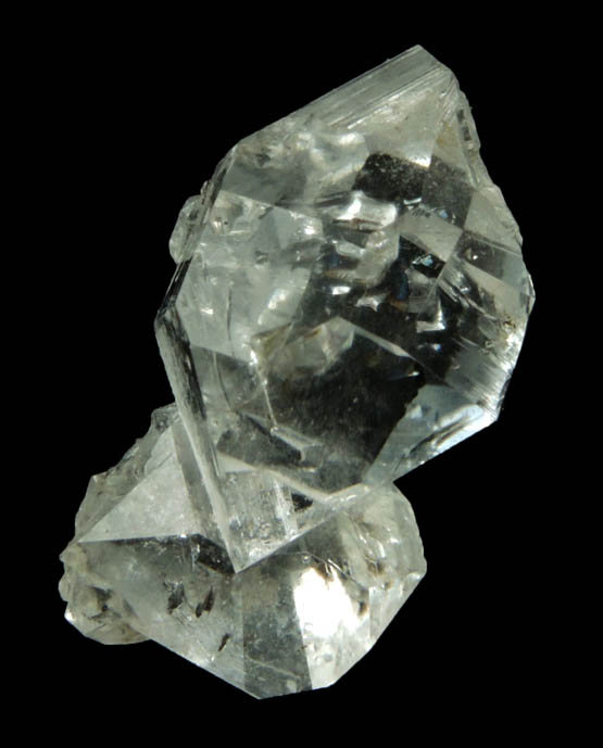 Quartz var. Herkimer Diamonds from Diamond Acres (Hastings Farm), Fonda, Montgomery County, New York