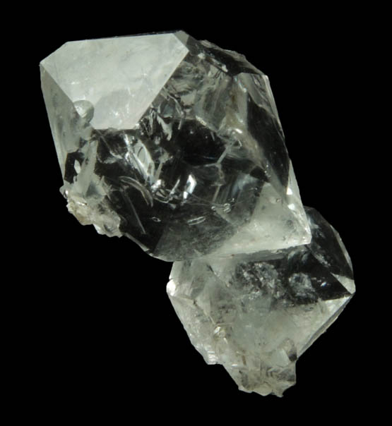 Quartz var. Herkimer Diamonds from Diamond Acres (Hastings Farm), Fonda, Montgomery County, New York