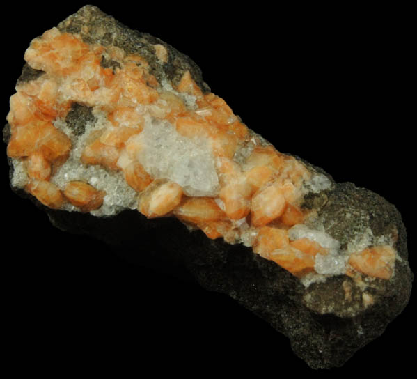 Gmelinite with Analcime from Glenarm, County Antrim, Northern Ireland (Type Locality for Gmelinite)