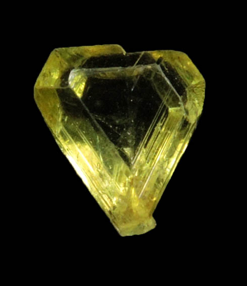 Chrysoberyl (V-twinned crystals) from Esprito Santo, Brazil