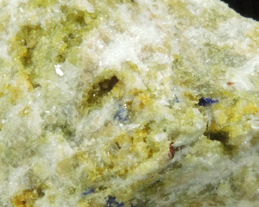 Stringhamite with Vesuvianite and Xonotlite from Christmas Mine, Banner District, Gila County, Arizona