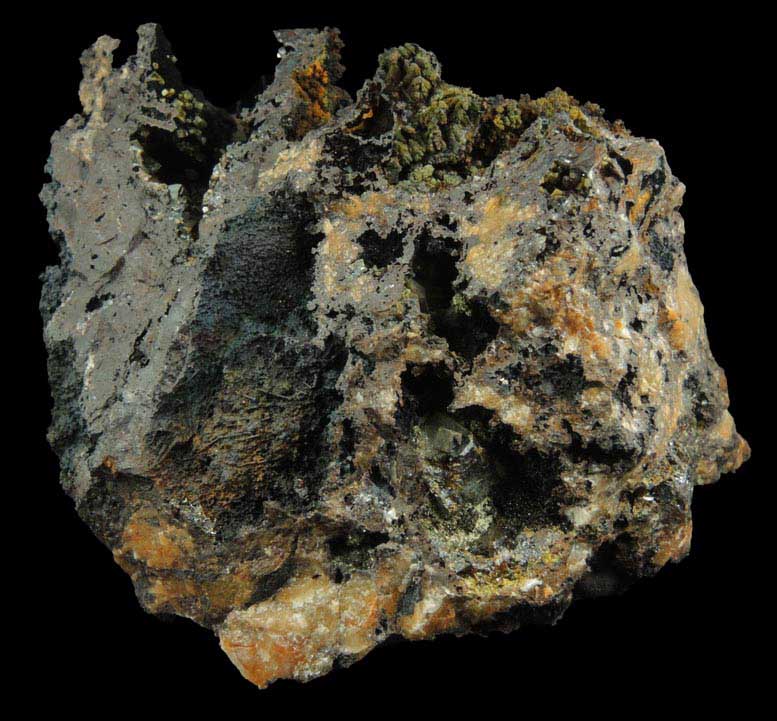 Corkite from Glandore Mine, Aghatubrid Beg, County Cork, Ireland (Type Locality for Corkite)