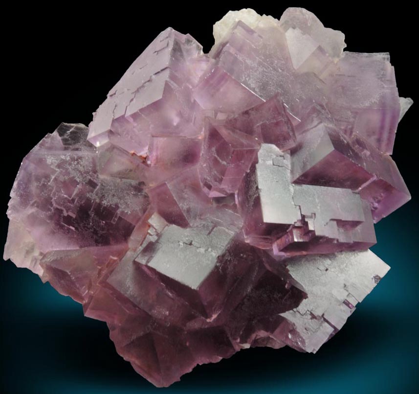 Fluorite from La Cabaa, Punta Arrobado, north of Berbes, Ribadesella, Asturias, Spain