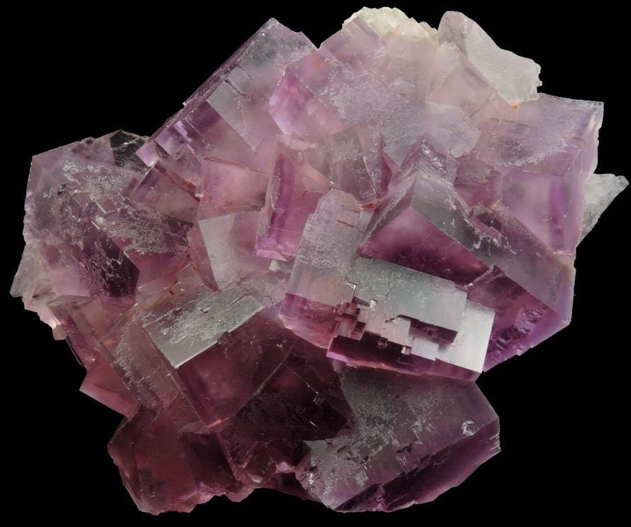 Fluorite from La Cabaa, Punta Arrobado, north of Berbes, Ribadesella, Asturias, Spain