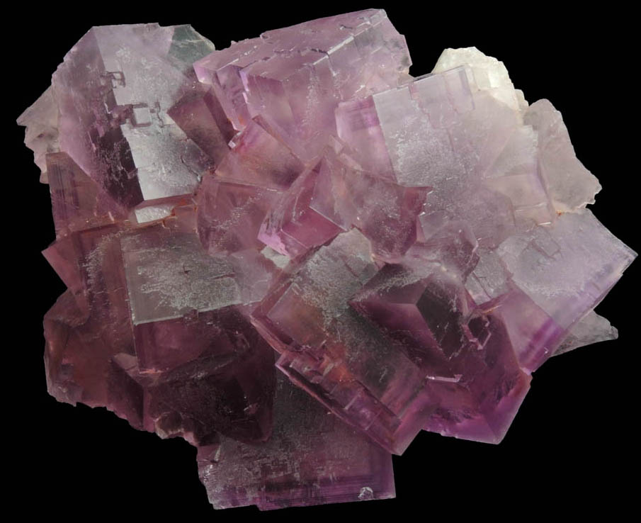 Fluorite from La Cabaa, Punta Arrobado, north of Berbes, Ribadesella, Asturias, Spain