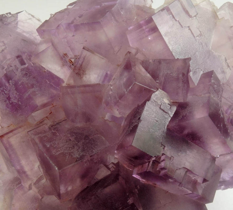 Fluorite from La Cabaa, Punta Arrobado, north of Berbes, Ribadesella, Asturias, Spain