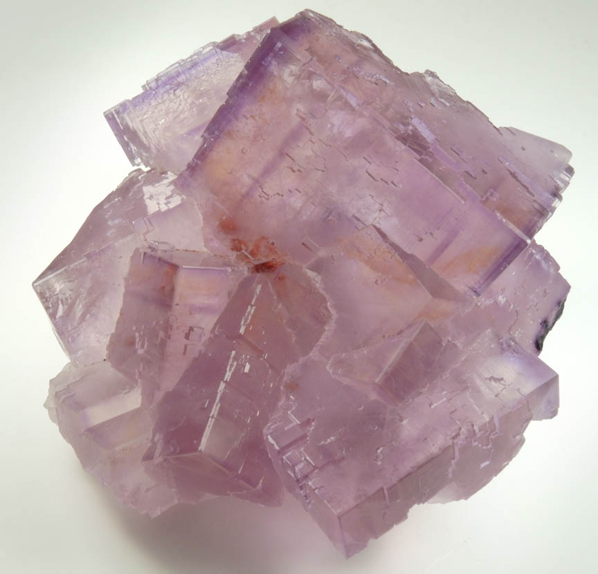 Fluorite from La Cabaa, Punta Arrobado, north of Berbes, Ribadesella, Asturias, Spain