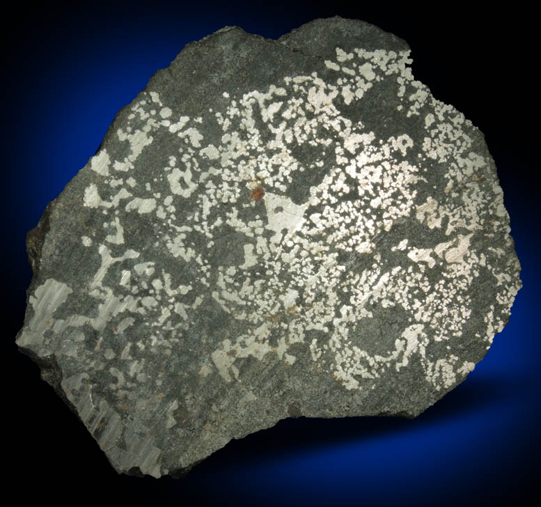 Native Iron from Khungtukun Massif, Krasnoyarsk Krai, Russia