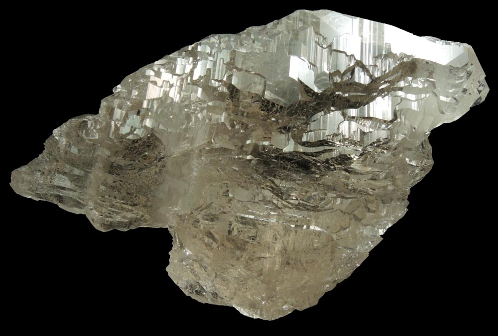 Quartz parallel growth from Hashupi, Shigar Valley, Gilgit-Baltistan, Pakistan