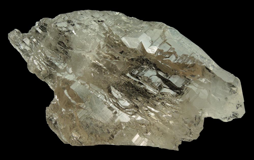 Quartz parallel growth from Hashupi, Shigar Valley, Gilgit-Baltistan, Pakistan