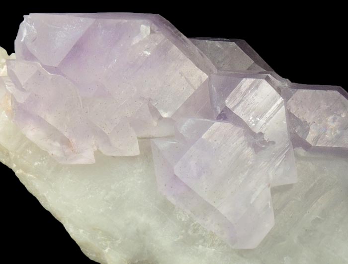 Quartz var. Amethyst on Milky Quartz from Muqur (Moqor), Makkhar Mountains, Ghazni Province, Afghanistan