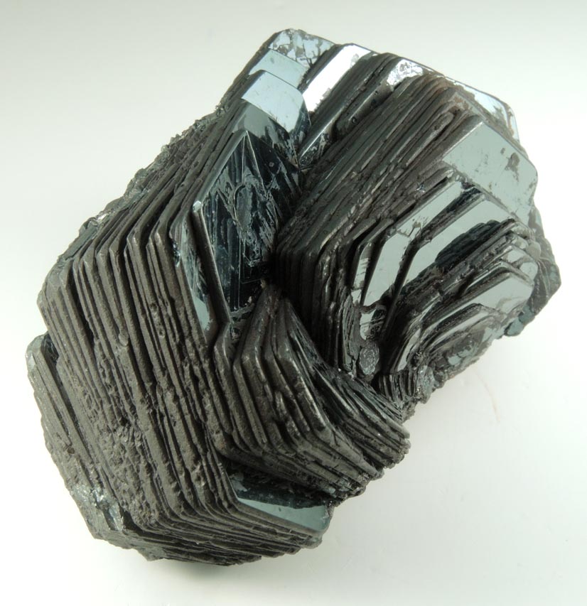 Hematite var. Iron Rose from Congonhas do Campo district, 57 km SSE of Belo Horizonte, Minas Gerais, Brazil