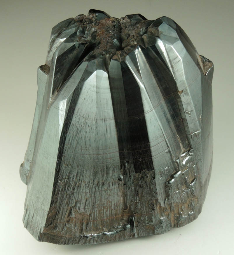 Hematite from Jbel Irhoud (Irhoud Mine), north of Commune Ighoud, 85 km northwest of Marrakesh, Youssoufia Province, Morocco