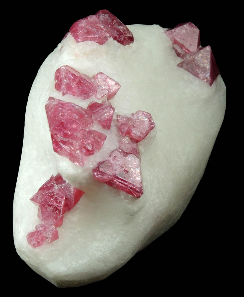 Spinel in marble from Sungate Mine, An Phu, Luc Yen, Yen Bai Province, Vietnam