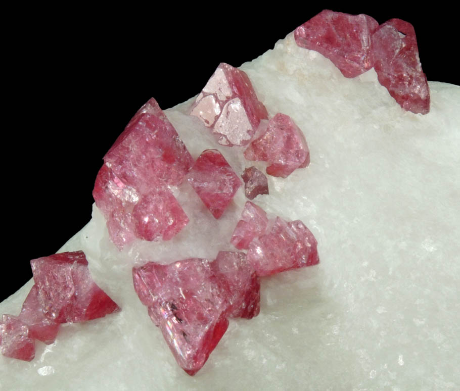 Spinel in marble from Sungate Mine, An Phu, Luc Yen, Yen Bai Province, Vietnam