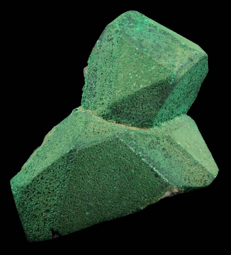 Cuprite with Malachite coating from Onganja Mine, Seeis, Khomas, Namibia