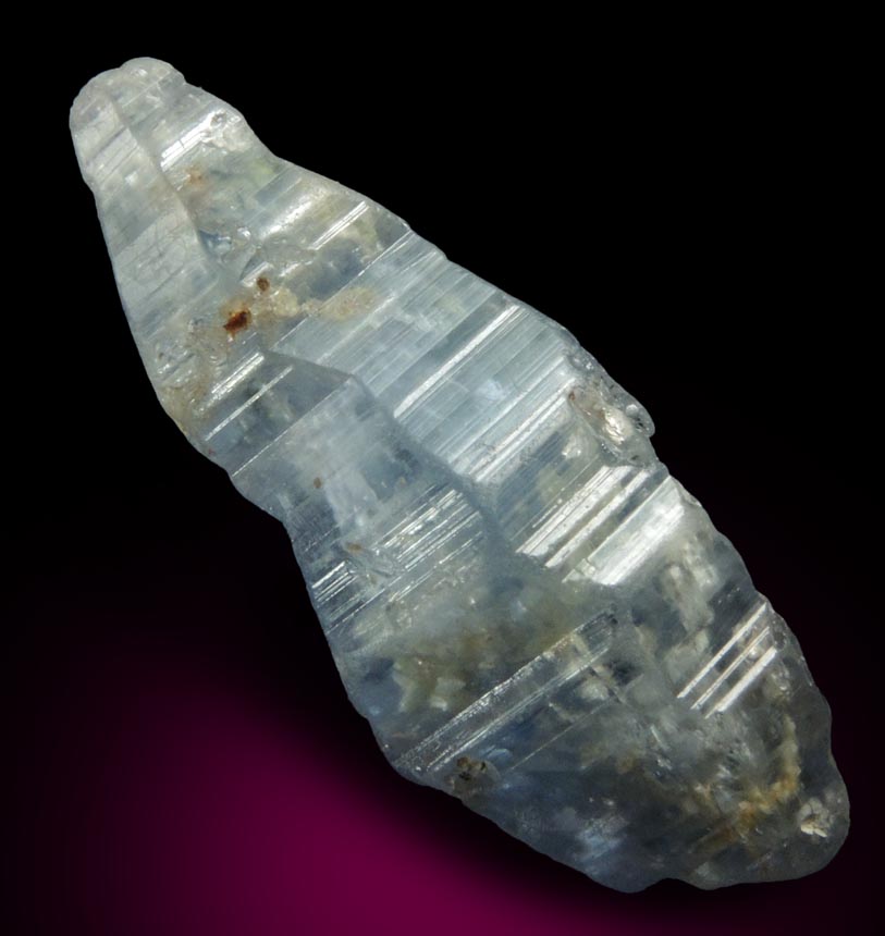 Corundum var. Blue Sapphire from Central Highland Belt, near Ratnapura, Sabaragamuwa Province, Sri Lanka