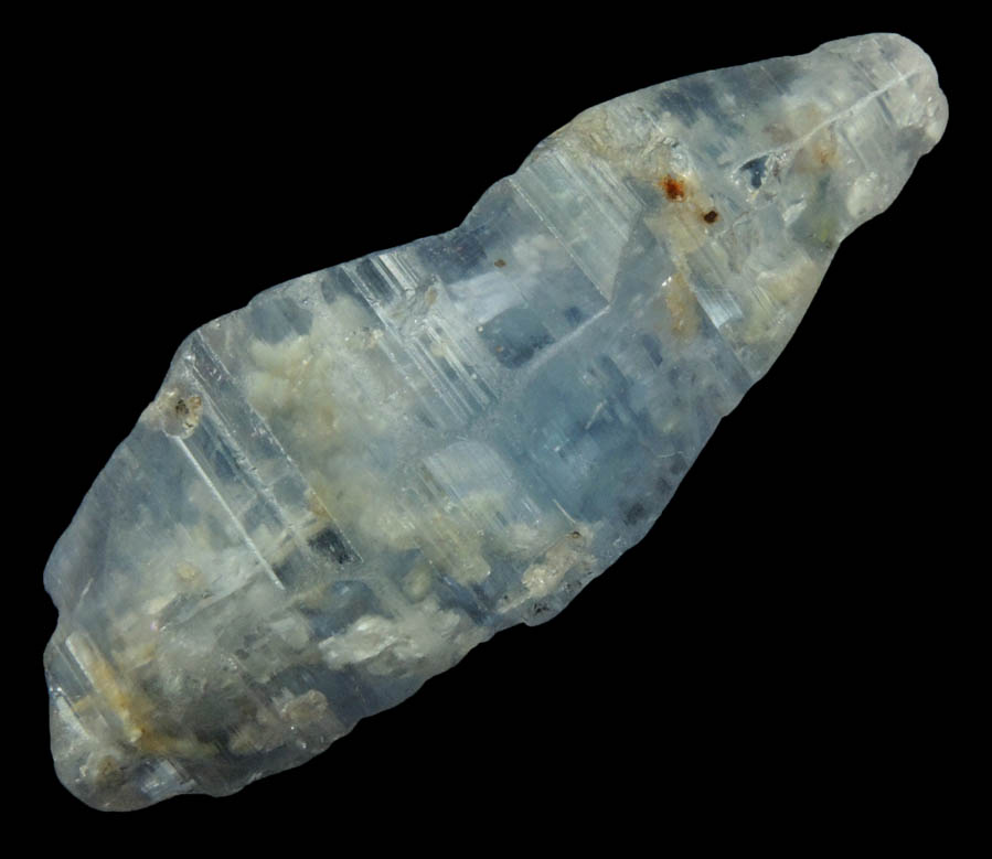 Corundum var. Blue Sapphire from Central Highland Belt, near Ratnapura, Sabaragamuwa Province, Sri Lanka