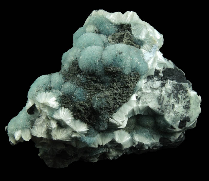 Wavellite from Ballybunnion, County Kerry, Ireland